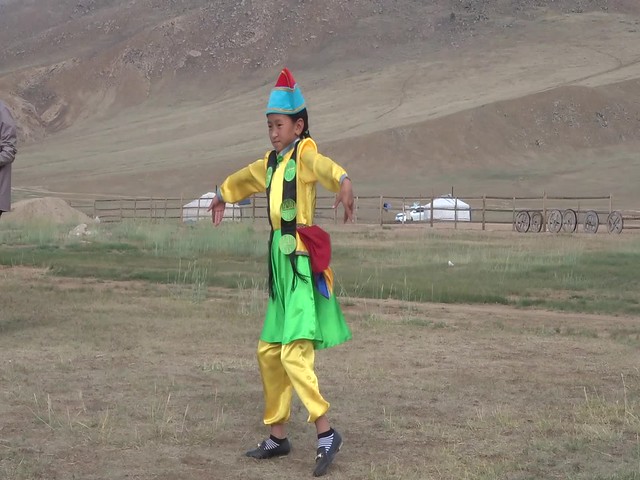 A. Dance Moves By A Student From A School In Uliastai, Mongolia