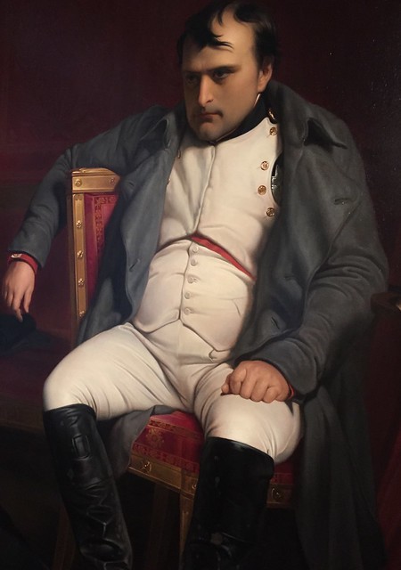 The angry Napoleon at The Military Museum in Paris, France.