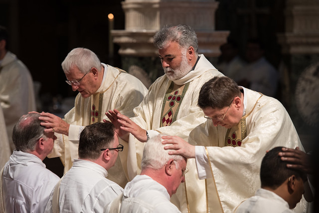 Seven Men Ordained to Priesthood for Diocese of Westminster