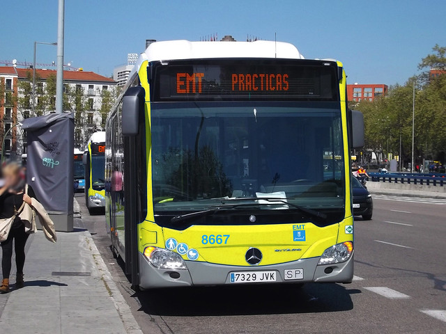 [FAKE] EMT Madrid 8667 - Mercedes-Benz O530 Citaro C2 NGT (GNC)