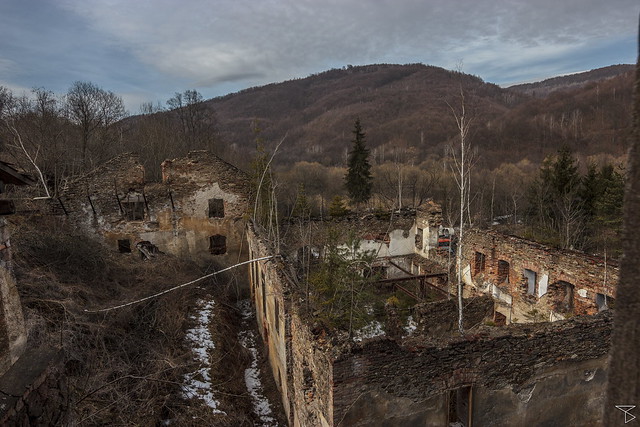Ruins of ironworks near Vlachovo
