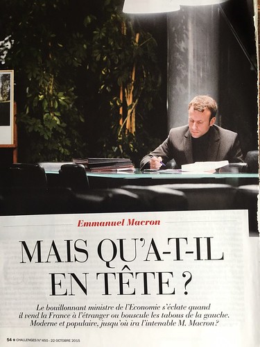 Emmanuel Macron juin 2015