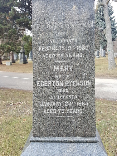 egertonryerson history headstone canada cemetery toronto mountpleasantcemetery