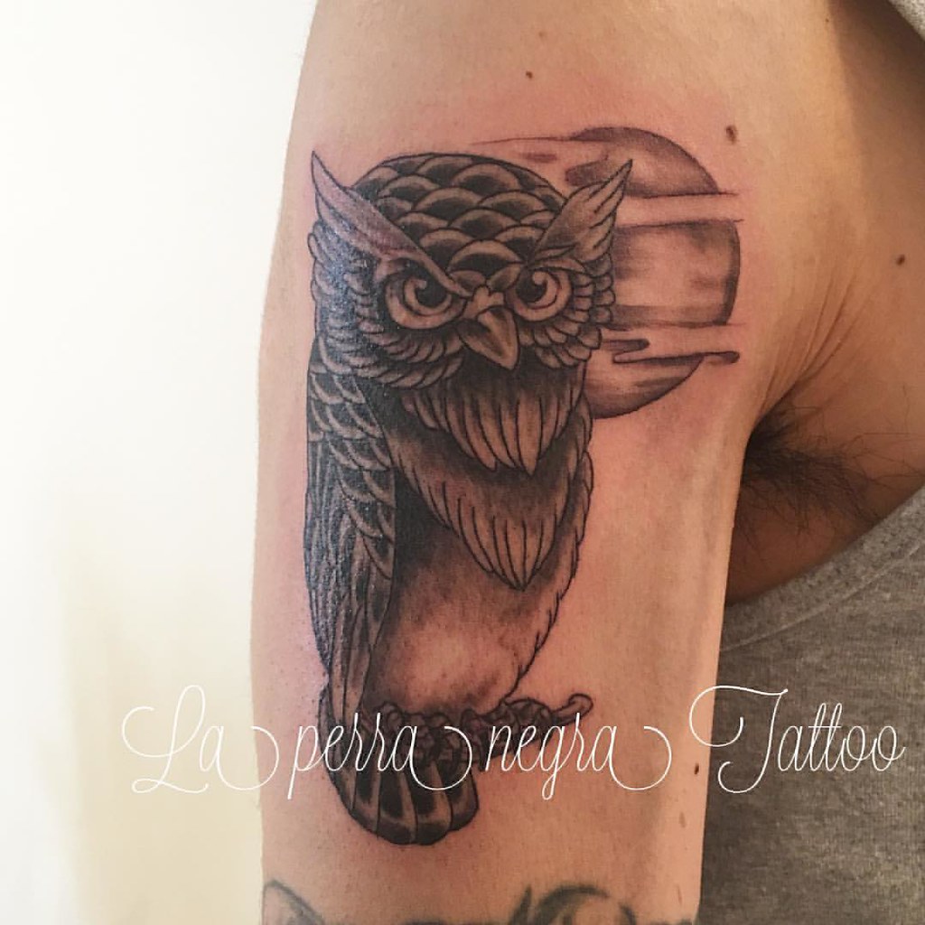 Owl and Moon #tokio #tatuagem #tattoos #tatuage #tattoo #o… | Flickr