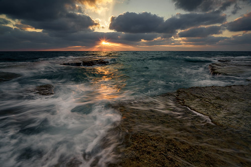 palmachim rocks israel longexposure sunset nature sea ezorrishonletsiyon centerdistrict il