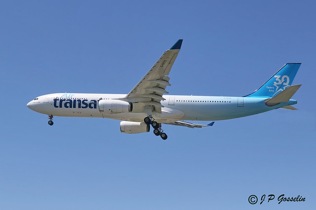 C-GCTS  |  AIR TRANSAT |  AIRBUS  | A330-342  |  30 YEARS LIVERY  |    MONTREAL  |  YUL  |  CYUL
