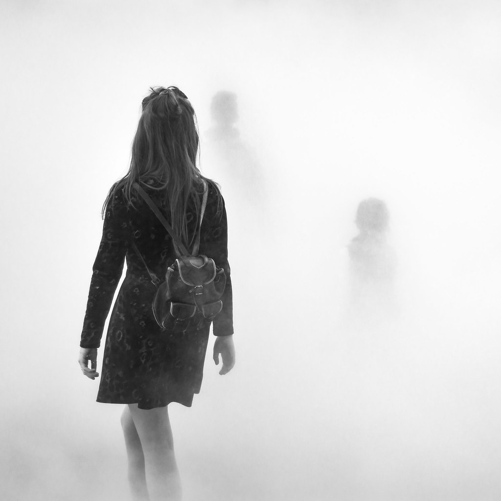 Lady in the mist