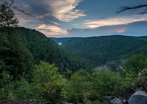 blackwaterrivercanyon wv westvirginia blackwaterfallsstatepark sunset