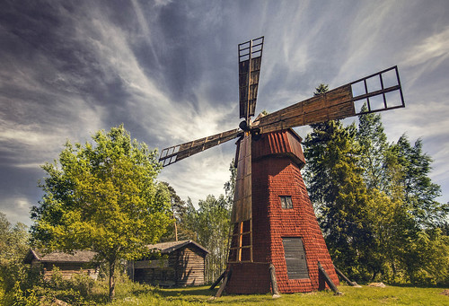 second inexplore explore windmill landscape beautiful hdr finland salo suomi100