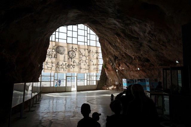 Cave Museum interior, Suleiman Mountains, Osh