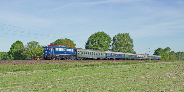 TRI 110 428 mit einem Dlr. von Leer nach Münster , Emsbüren, 21.05.2017