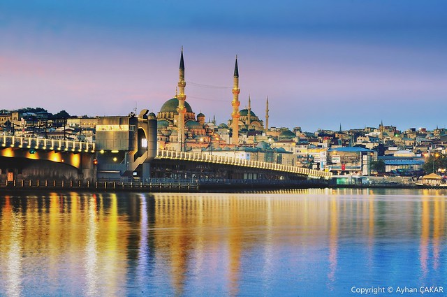 Sunrise Istanbul Galata Bridge