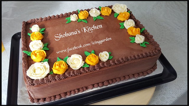 Swiss Chocolate Cake / Chocolate Birthday Cake....🍰