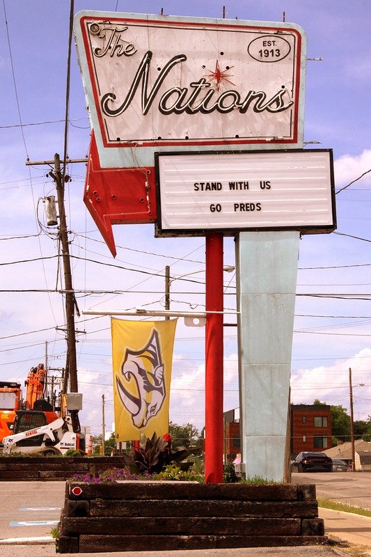The Nations neon sign - Nashville, TN