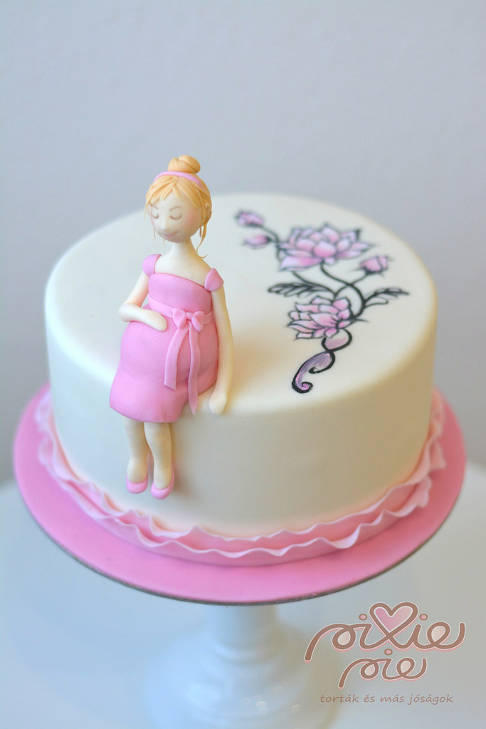 1st Birthday Cake Girl - B0828 – Circo's Pastry Shop