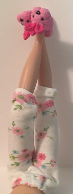 Little Pink Flowers For You And Me...Leggings For Blythe...