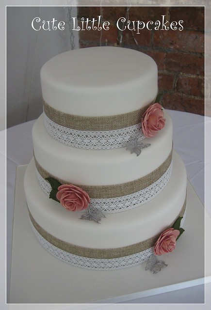 Craft Style Wedding Cake