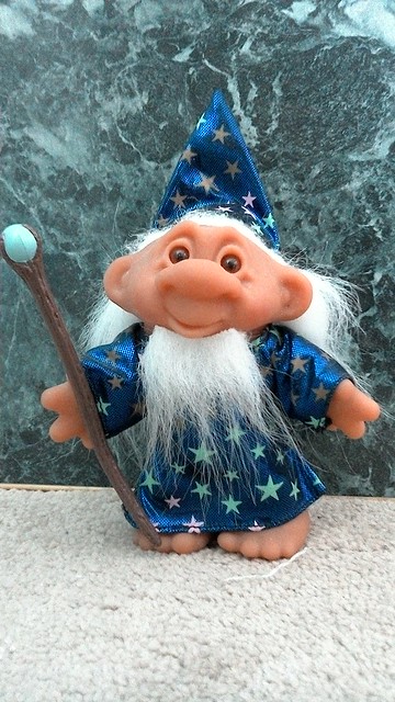 1986 dam troll doll wizard 2#