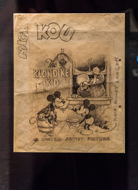 Original Drawing of Mickey Mouse