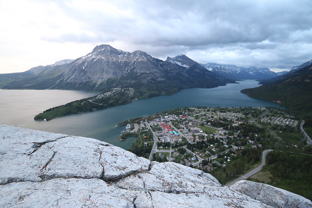 The Bears hump hike Waterton lakes Alberta Canada June 2017