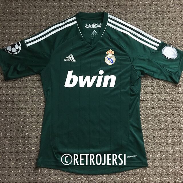 real madrid green jersey 2013