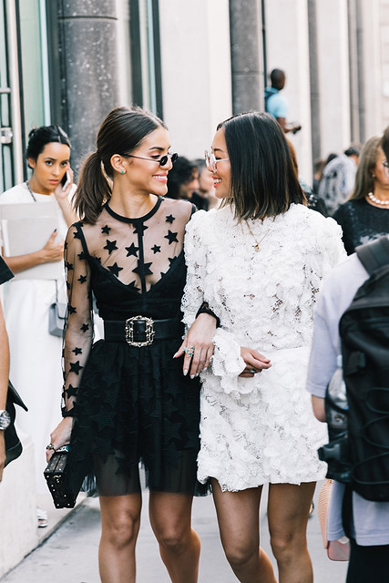 Showgoers Stepped up Their Collar Game on Day 8 of Paris Fashion Week -  Fashionista