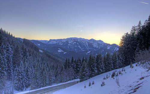 february 2017 austria veitschalpe niederalpl mürzsteg alps австрия outdoor landscape mountain hochschwab twilight