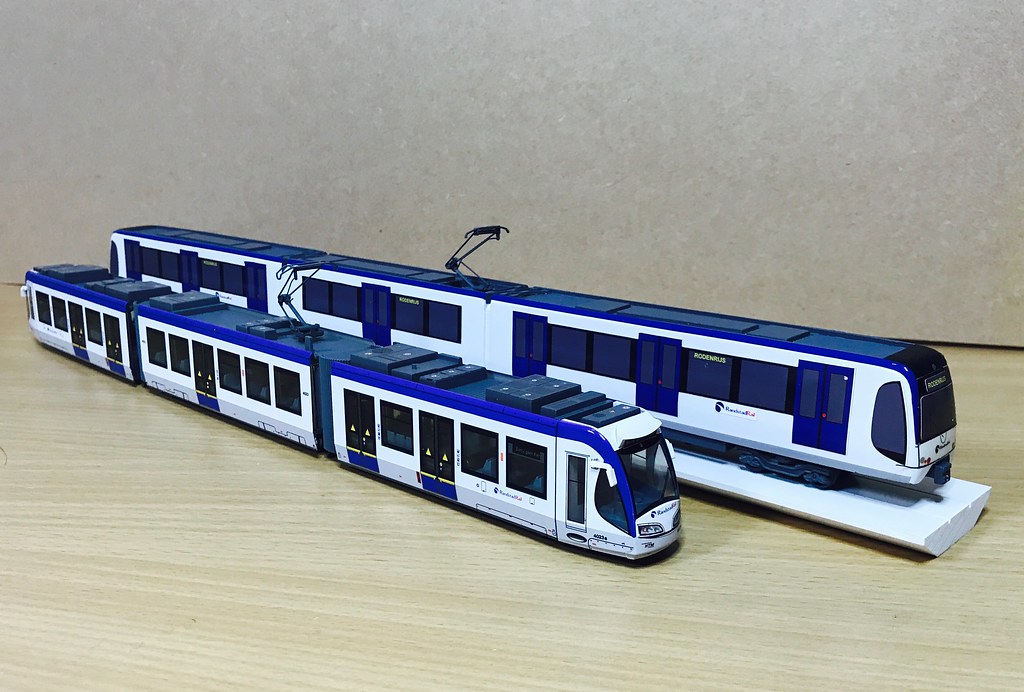 Maquette van RSG3 Randstadrail Metro. Model in H0: 1:87 | Flickr