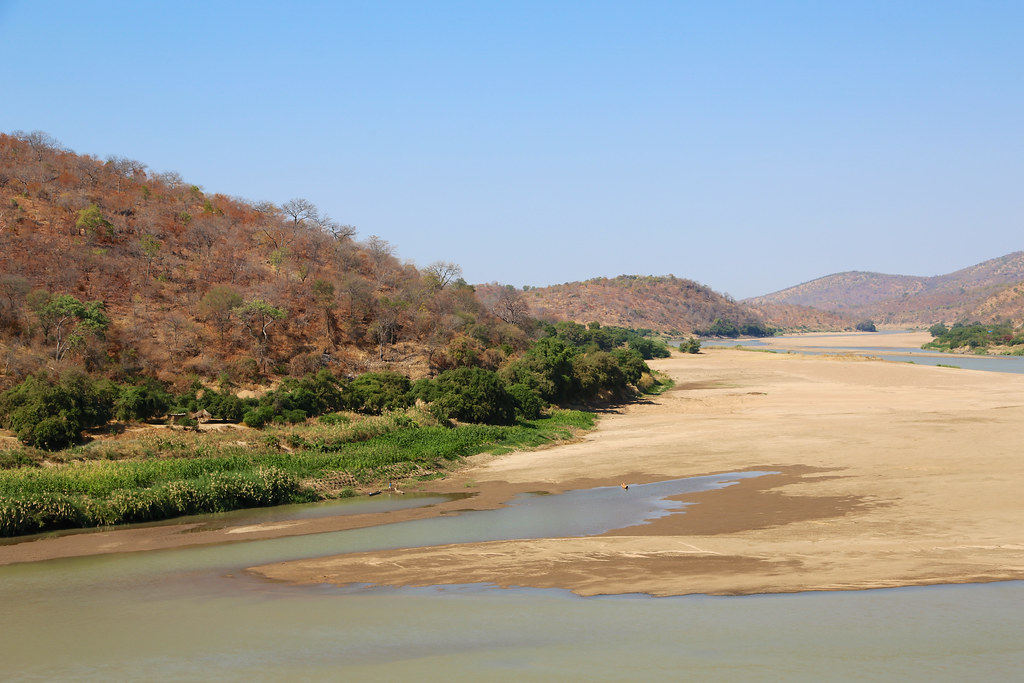 The big river between between Nyimba district and the Zambian capital, Lusaka.