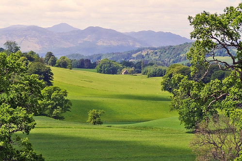 ericrobbniven scotland landscape cycling hills farmland trees