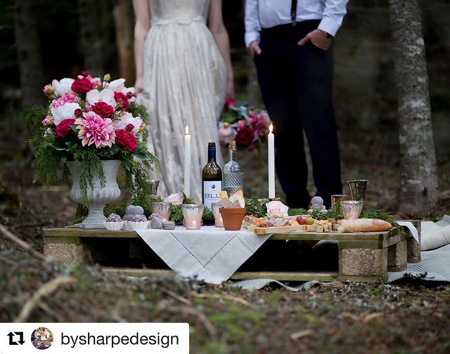#Repost @bysharpedesign (@get_repost) ・・・ Photography: Victoria Jean Photography Décor + Silk Floral + Stationery: By Sharpe Design Dress: Rodney Philpott Designs Hair + Makeup: Hair & Makeup Artistry by Emily Accessories: Velvet Snow Accessories Cake + C