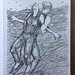 Inspired by #Borderline, a #contemporarydance performance I watched last night. Had to touch it up a little. Need more practice when it comes to sketching without a pencil draft :sweat:#whenwillibeabletodoit #handdrawn #inkpen #sketch #doodle #drawing #il