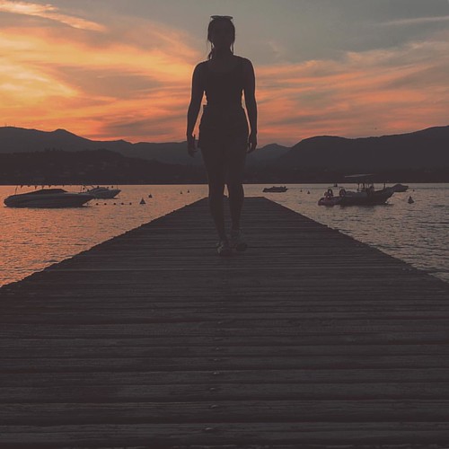 Sunset walk with Essie by photocillin, instagramapp square squareformat iphoneography uploaded:by=instagram slumber