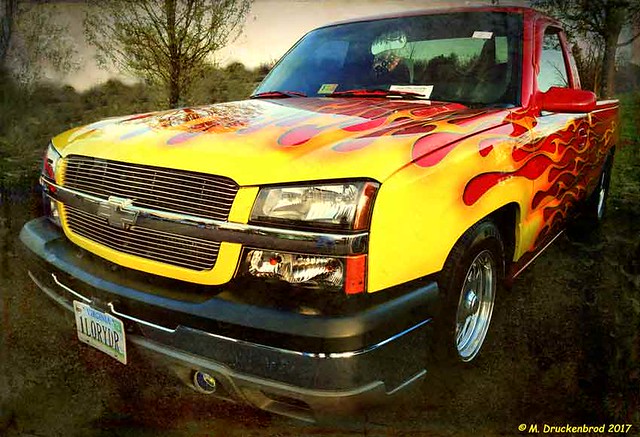Custom paint job, Locust Grove auto show in Orange Co. VA