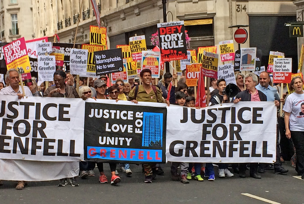 justice love unity for Grenfell