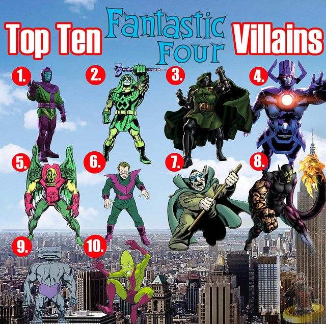 Top Ten Fantastic Four Villains