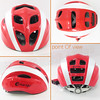 448-004 Smart4u SH20智慧型自行車安全帽300g/58-62cm-紅白(含充電線)