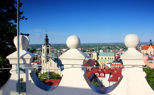 przemyśl przemysl polska podkarpacie architecture panorama landscape view scenic castle hill day fair sunny poland