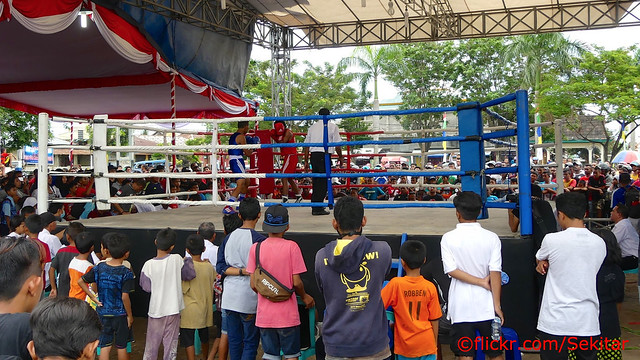 Big event! Boxing Match, Kota Ternate, Maluku Indonesia