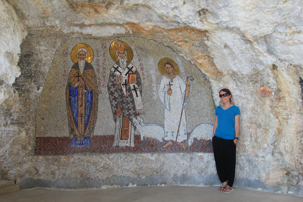 Me at Ostrog Monastery, Montenegro