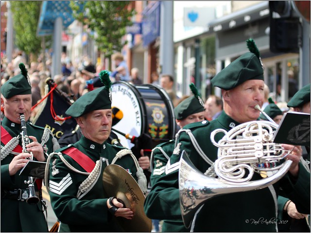 Royal Irish Band, Armed Forces Day, Bangor, Northern Ireland