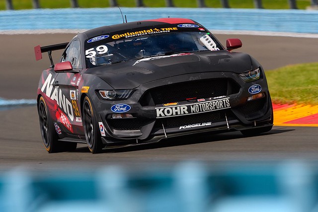 Kohr Motorsports Mustang GT4 Wins at Watkins Glen on Forgeline One Piece Forged Monoblock GS1R Wheels