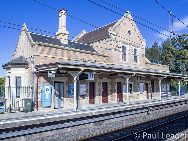 circa 1883 Emu Plains Railway Station