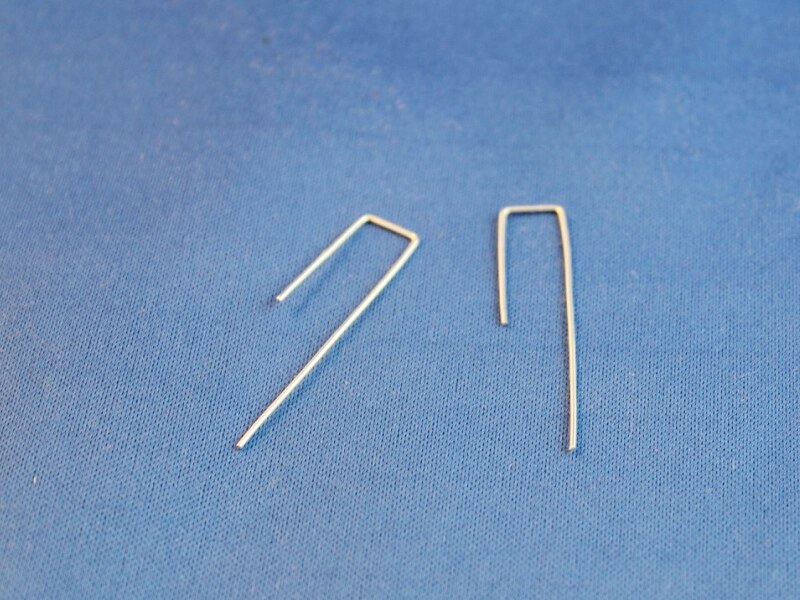 bent wire earrings