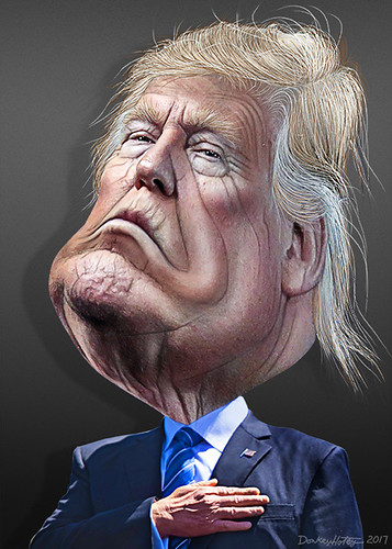 Donald Trump -- Caricature, From CreativeCommonsPhoto