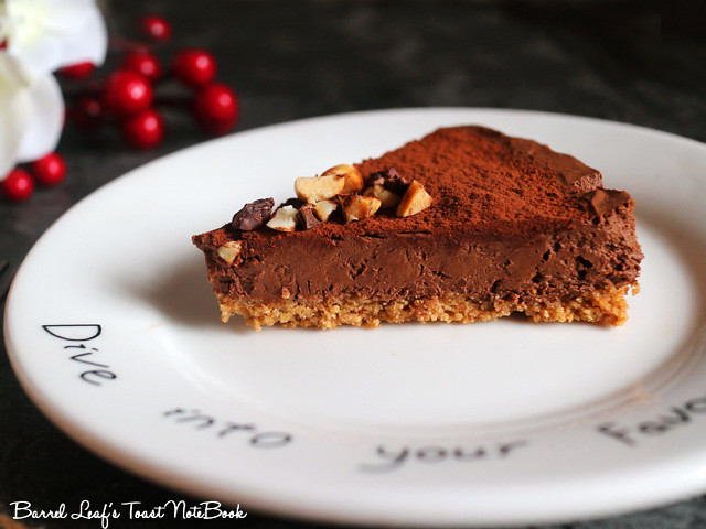 vegan-chocolate-tofu-tart-peanut-butter-crust (9) | 【食譜】全素巧克… | Flickr
