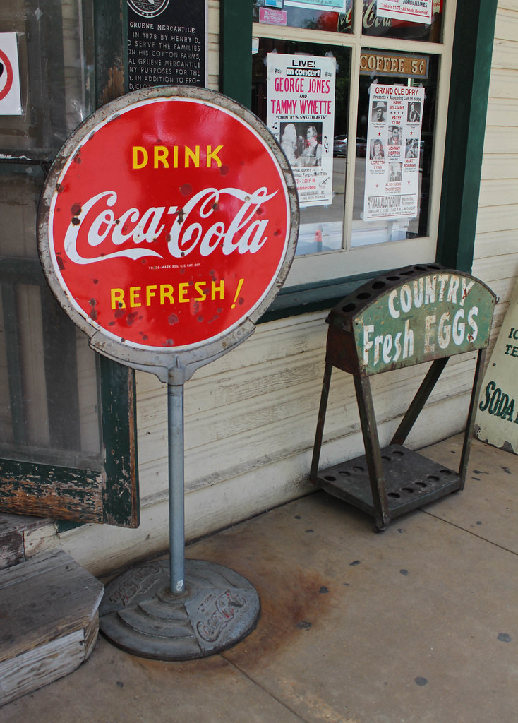 Old Signs of Gruene, Texas