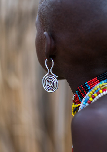 africa africanculture anthropology arbore beaded beautiful child children closeup day decoration developingcountry earring earrings eastafrica erbore ethiopia0617369 ethiopian female headshot hornofafrica jewel jewellery jewelry murale necklaces omovalley onegirlonly oneperson outdoors rearview traditionalclothing tribal tribe vertical weito woman et