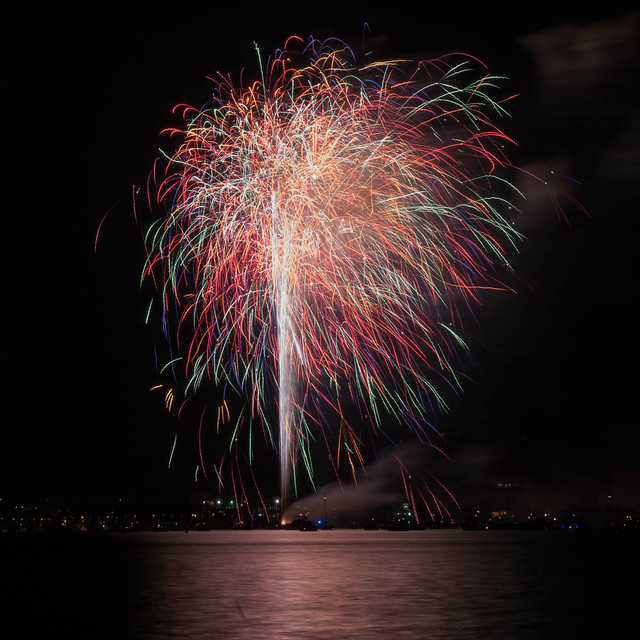 Alexandria Birthday Celebration Fireworks