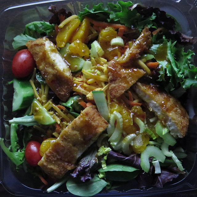 Square meal: Asian chicken salad